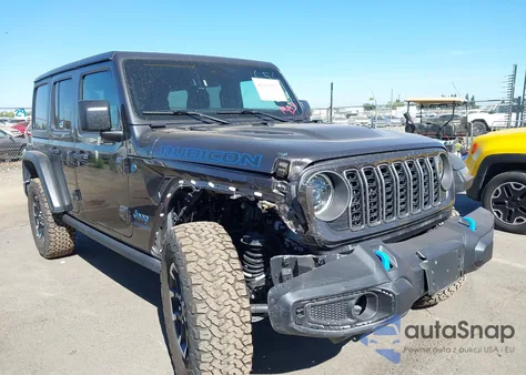 2025 Jeep Wrangler 4Xe Rubicon 4Xe from USA, damaged, VIN 1C4RJXR60SW572092
